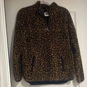 Time and Tru Leopard Sweater